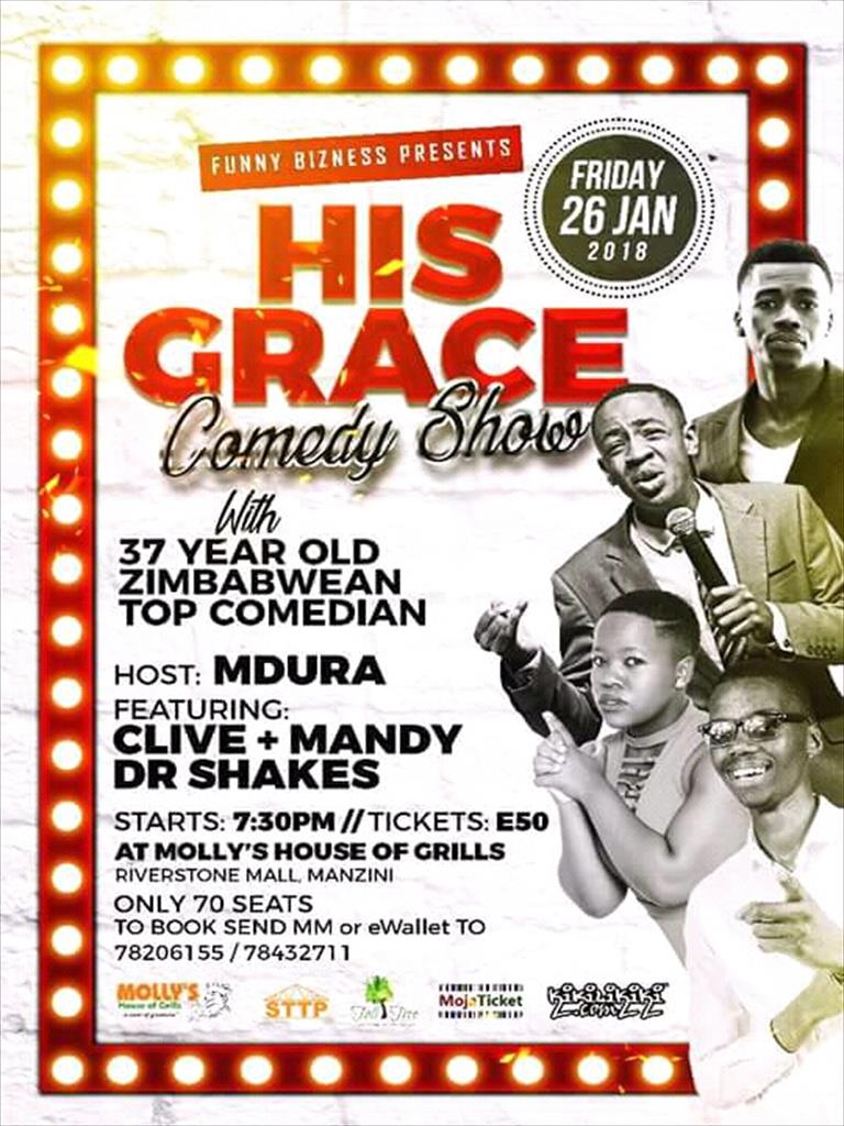 His Grace Comedy Show Pic